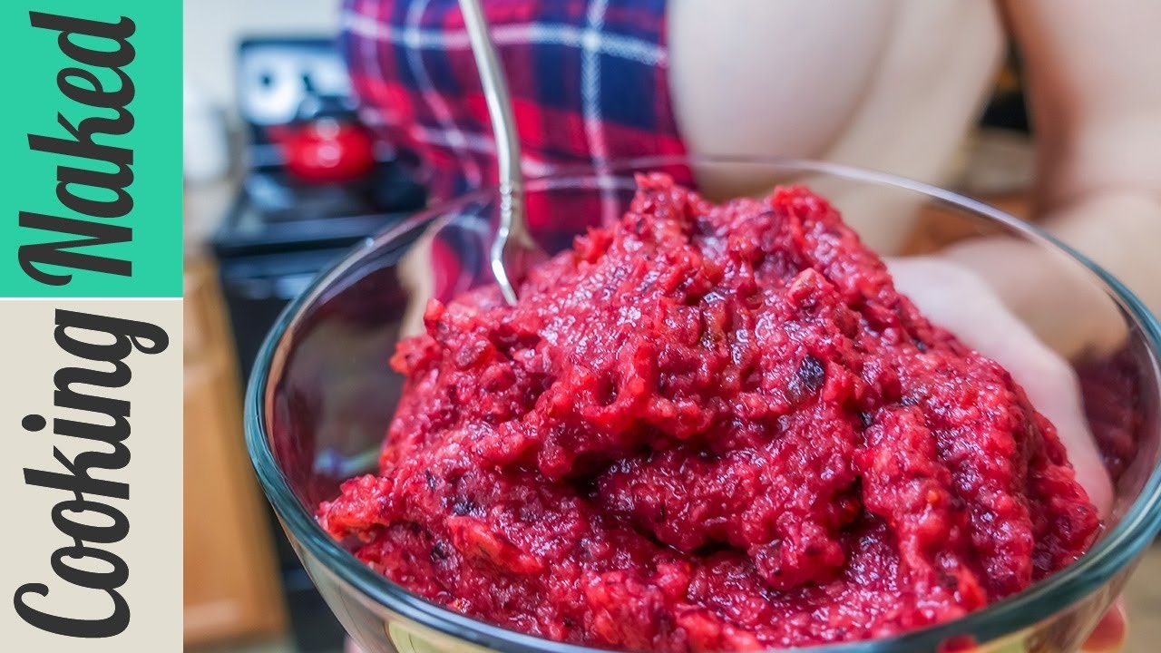 Holiday Orange Cranberry Sauce Recipe Raw Gluten Free Thanksgiving