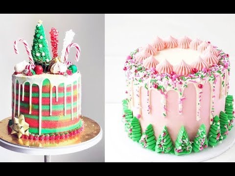 Easy Cake Decorating Ideas ️Yummy Christmas Cake Recipes 🌲 Amazing